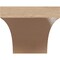Ekena Millwork 5"W x 10"D x 5"H Wide Huntington Rough Cedar Woodgrain TimberThane Corbel, Primed Tan CORUR05X10X05HUNRCPR - alternate 6